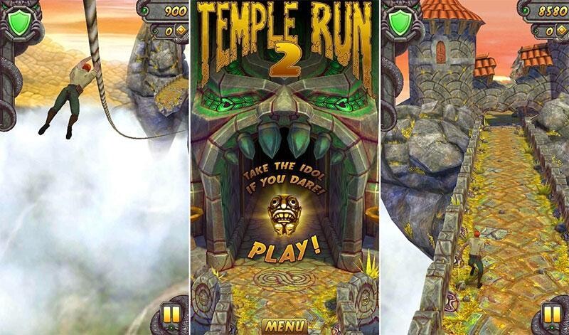 Temple Run 2 là tựa game chạy kinh điển